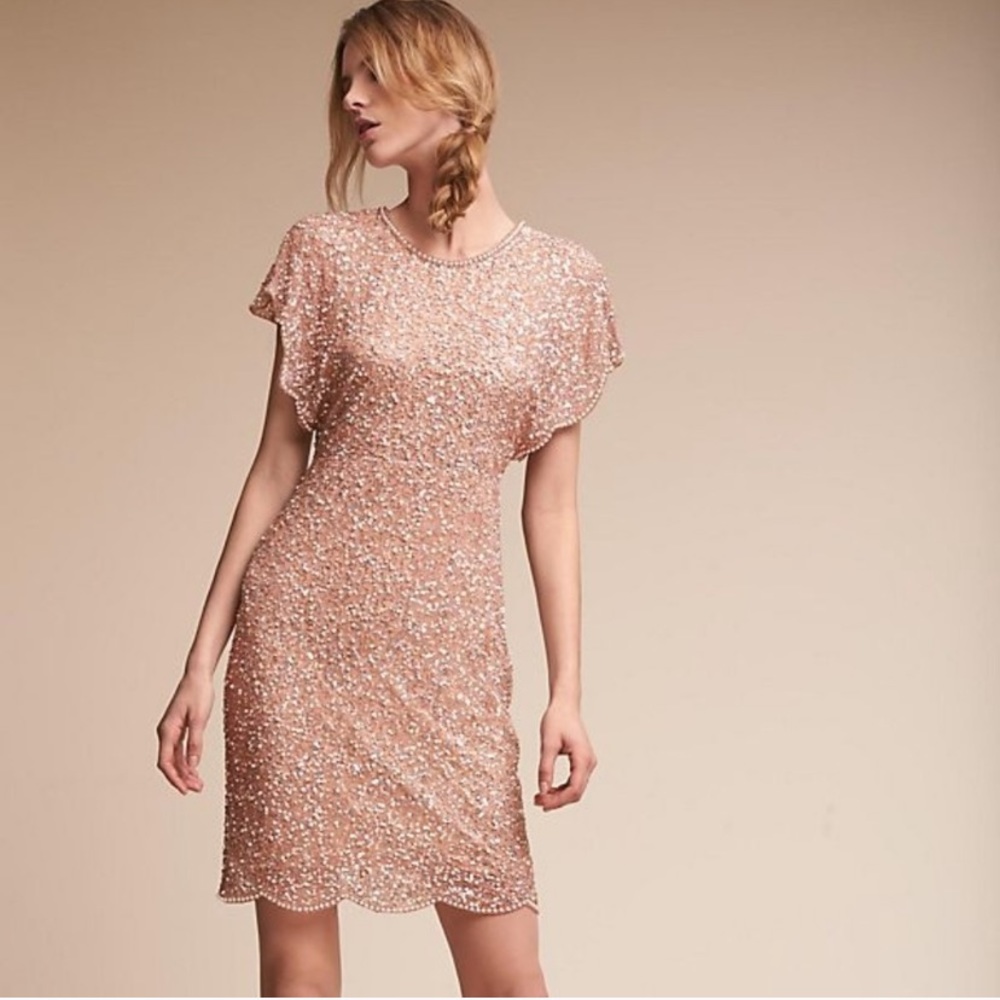 Sequin dress - Rose gold